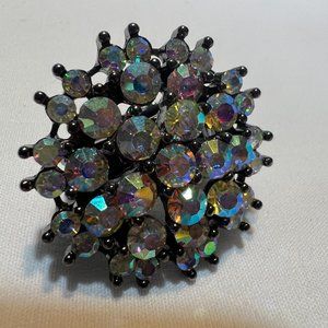 Multicolor Gemstone Fashion Ring - One Size Fits Most